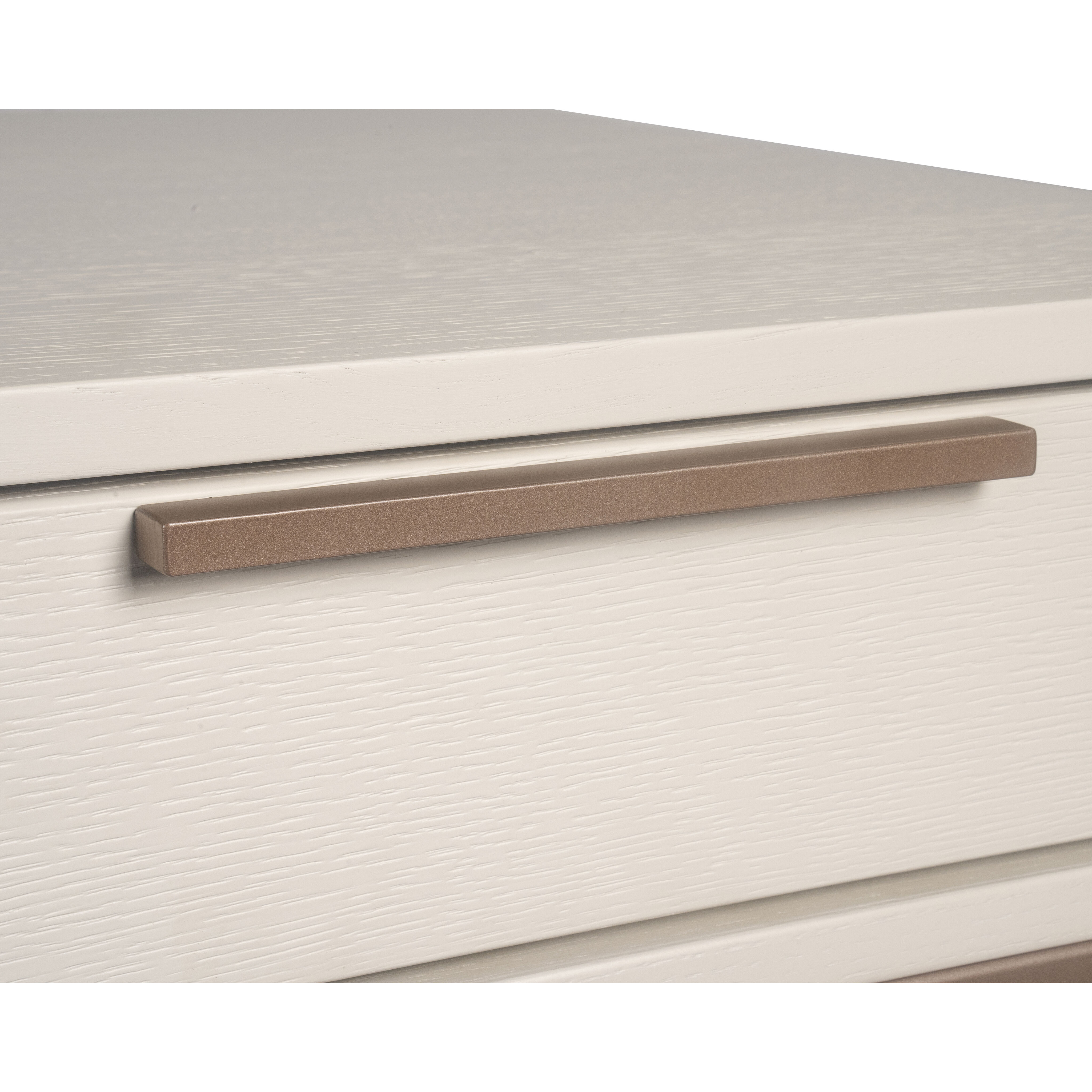 Rebel 59.25 X 23.75 inch Champagne Gold / Cream Desk